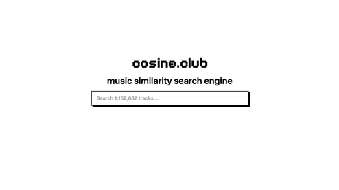 Cosine club