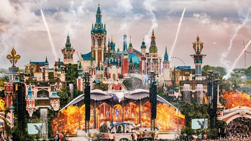 Tomorrowland stage