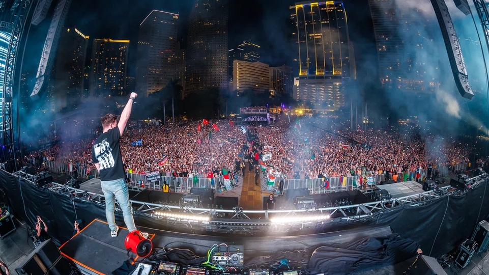 Hardwell tijdens Ultra